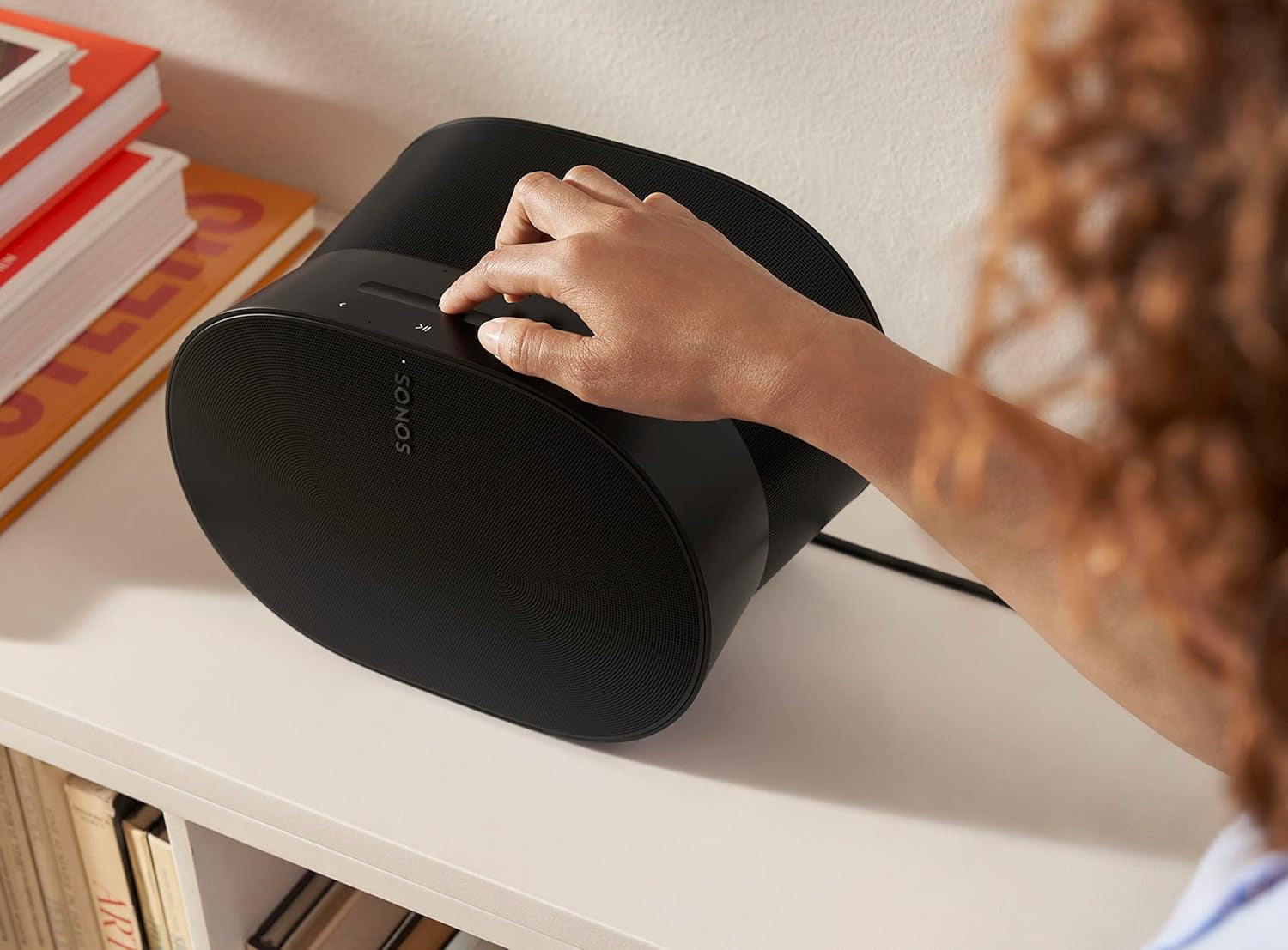 Era 300 | Spatial Audio Smart Speaker with Wifi, Bluetooth, Compatible with Amazon Alexa, Dolby Atmos - Black