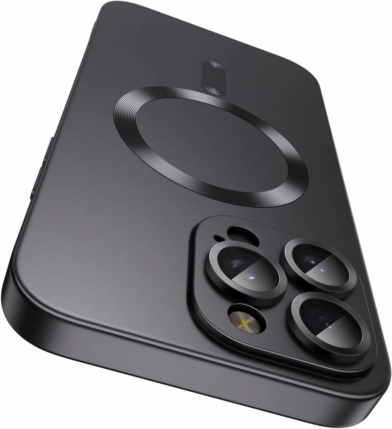 Magsafe Case for Iphone 17 Pro Max 16 Pro Max 17E 15 plus 14 13 12 SE Lens Glass