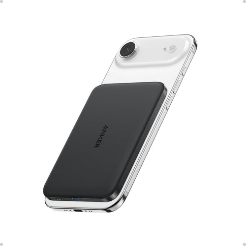 Nano Power Bank, Ultra-Slim 5,000Mah Magnetic Battery Pack, Qi2 Certified 15W Max Ultra-Fast Magsafe-Compatible Portable Charger, Ergonomic Design, for Iphone Air/17/16/15 Series (Not for Pixel)