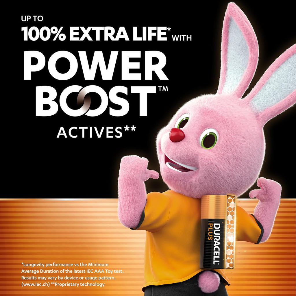 plus AAA Batteries, 30 Pieces, Alkaline Batteries 1.5V, up to 100% Extra Life with Power Boost Ingredients, Reliability for Daily Devices, 0% Plastic Packaging, MN2400