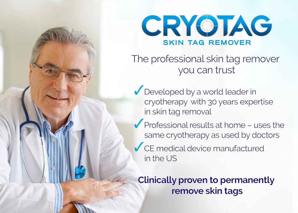 Skin Tag Remover - Fast Effective Safe Skin Tag Removal- Removes Skin Tags in as Little as 1 Treatment, Clinically Proven, up to 12 Treatments