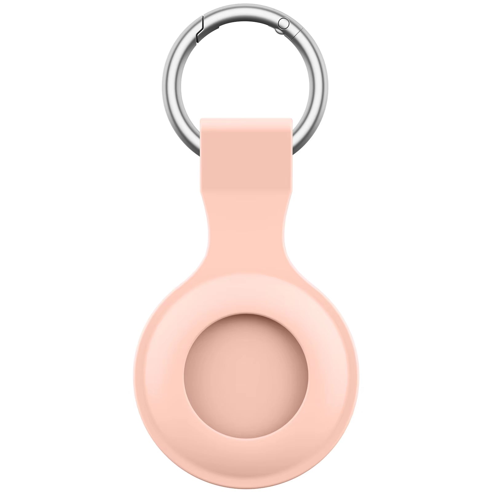 Silicone Case for Apple Airtags Cover Protective Shell Tracker Accessories Anti-Scratch Sleeve Keychain for Apple Air Tag Case