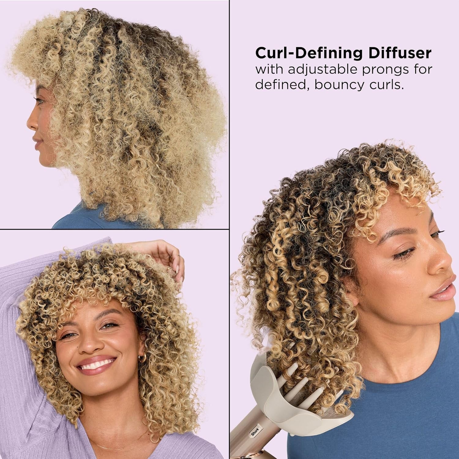 Flexstyle Multistyler Air Styler & Hair Dryer with Auto-Wrap Curlers, Concentrator & Oval Brush Tool, No Heat Damage