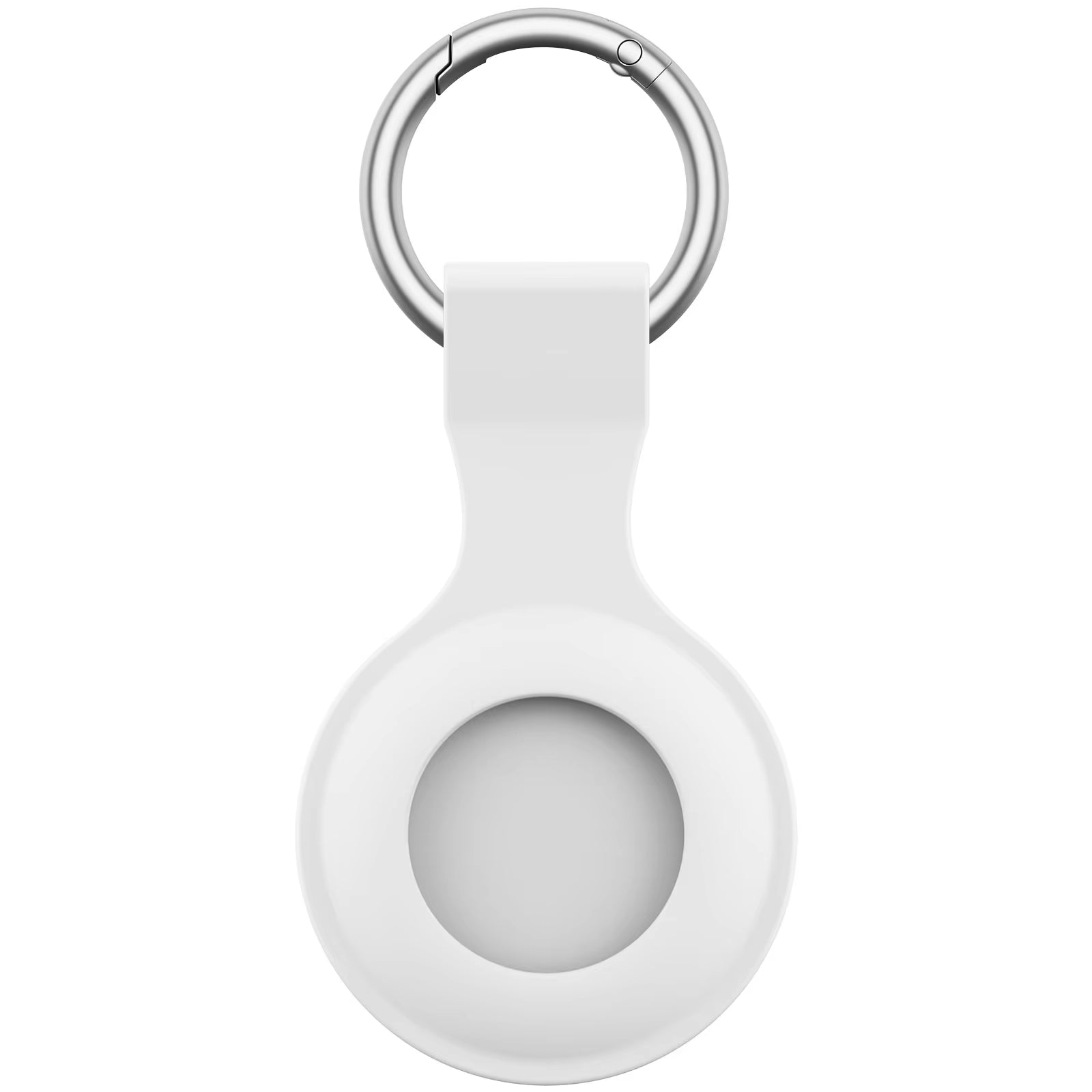 Silicone Case for Apple Airtags Cover Protective Shell Tracker Accessories Anti-Scratch Sleeve Keychain for Apple Air Tag Case