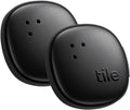 by  Sticker - Small Bluetooth Tracker, Remote Finder and Item Locator for Bikes, Glasses and More, Both Ios and Android Compatible, Phone Finder, Pack of 2 (Black)