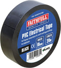 FAITAPEPVCBK Black PVC Electrical Tape 19 Mm X 20 M