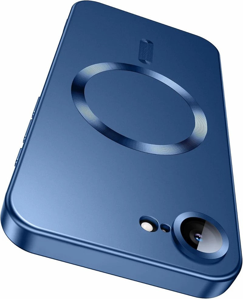 Magsafe Case for Iphone 17 Pro Max 16 Pro Max 17E 15 plus 14 13 12 SE Lens Glass