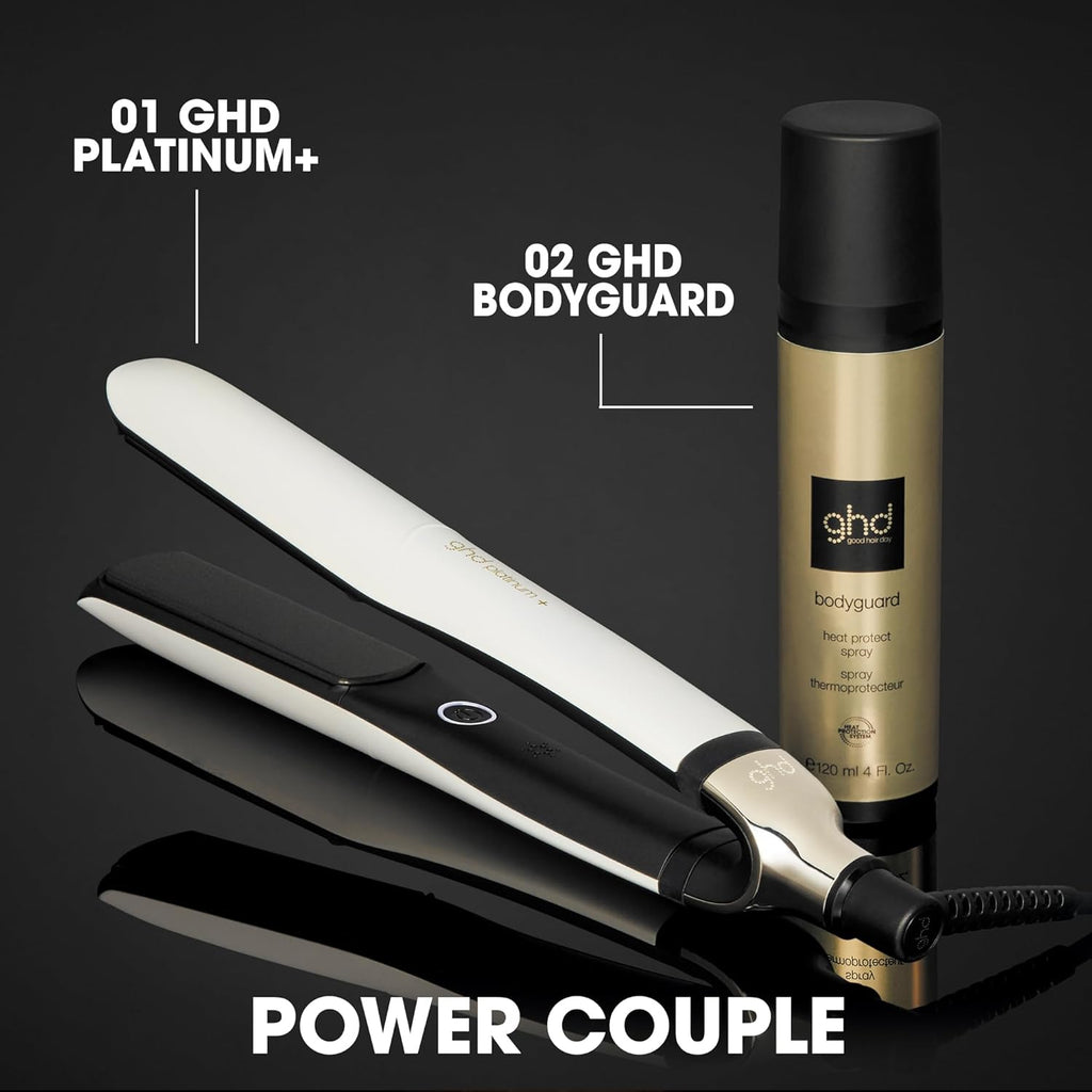 Platinum+ Hair Straightener & Professional Styler - More Strength, Shine & Colour Protection - for All Hair Types - (UK Plug)
