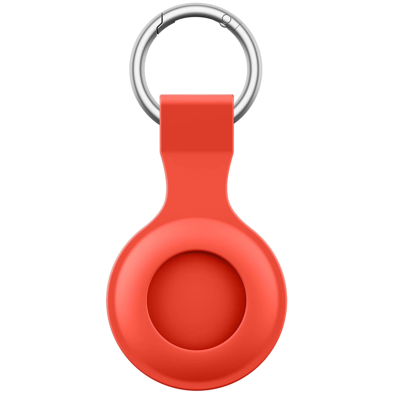Silicone Case for Apple Airtags Cover Protective Shell Tracker Accessories Anti-Scratch Sleeve Keychain for Apple Air Tag Case