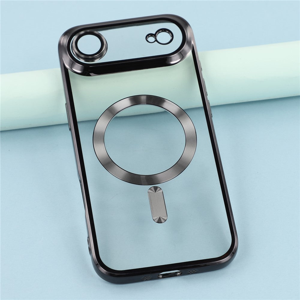Magsafe with Lens Glass Case for Iphone 17 Pro Max 16Pro 17E 15 14 13 12 SE 2022