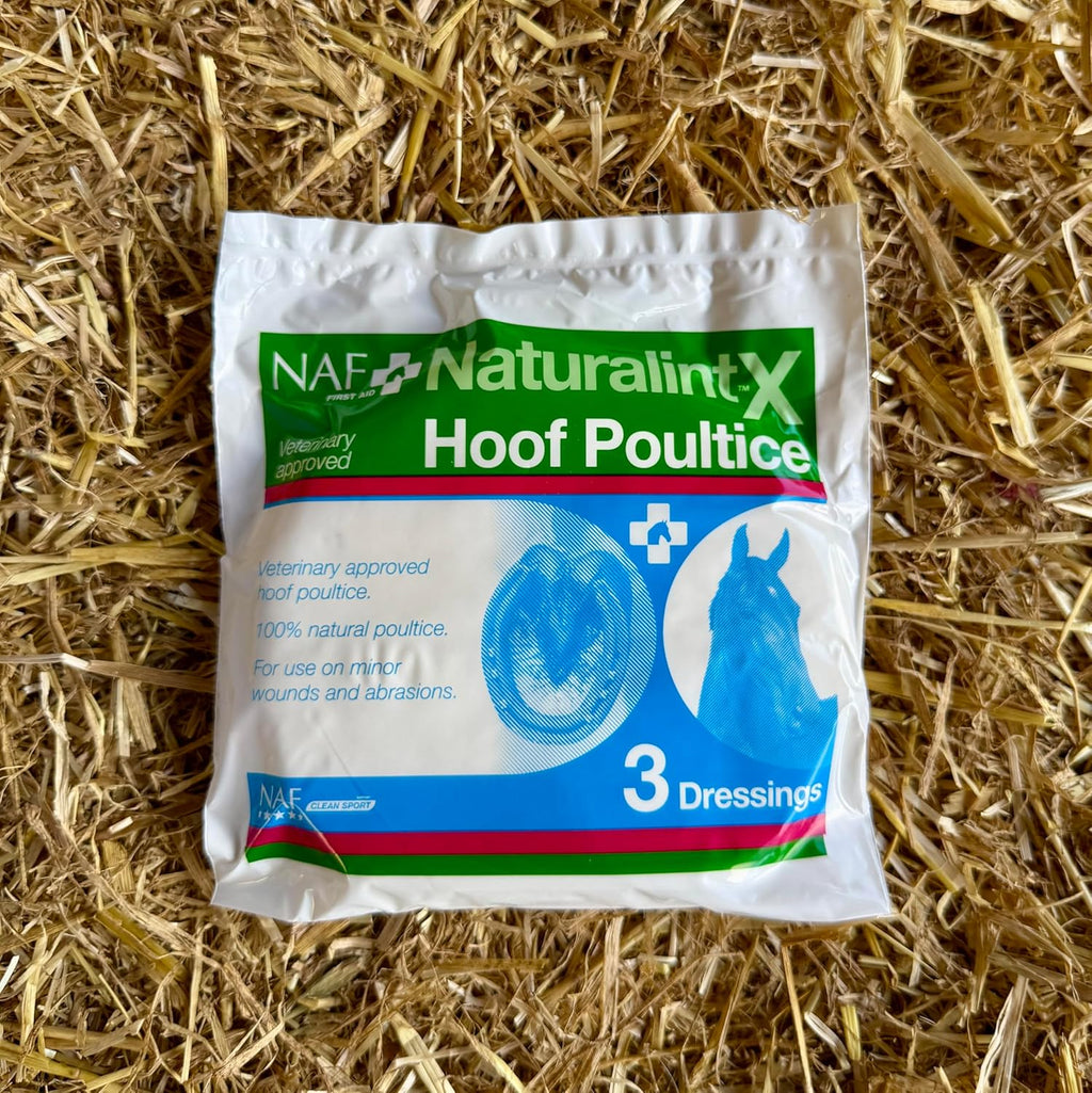 Naturalintx Hoof Poultice – Single Use Dressing for Horses – Supports Abscess Recovery, Inflammation & Hoof Injury Care – Can Be Used Wet or Dry