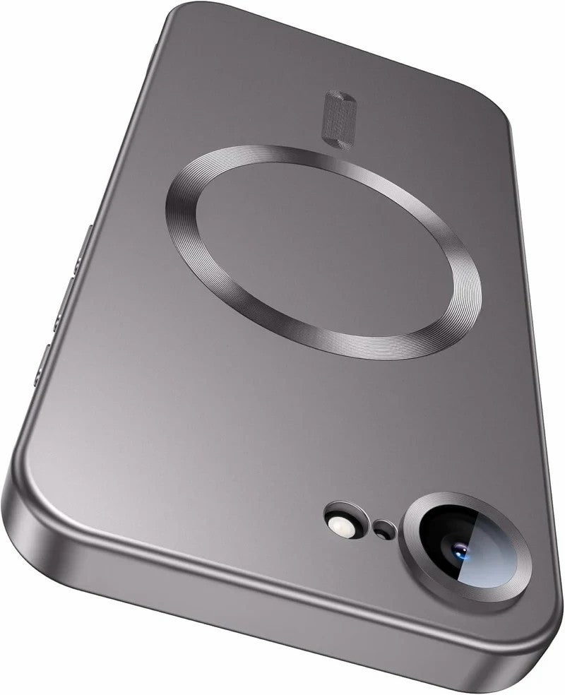 Magsafe Case for Iphone 17 Pro Max 16 Pro Max 17E 15 plus 14 13 12 SE Lens Glass