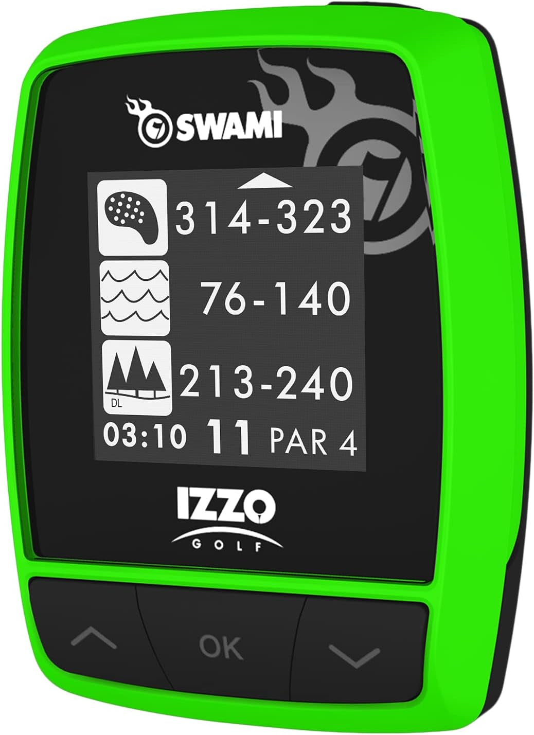 A44194 SWAMI KISS GOLF GPS - LIME