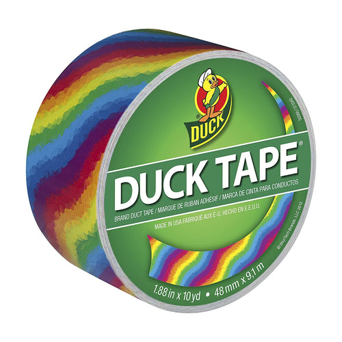 Tape Pattern Colours Rainbow. Repair, Arts & Crafts, DIY, Crafts, Gift Wrapping, Decorative, Scrapbook, Scrapbooking, Bullet Journal, Planner, Party, Festivals, Decoration - 48Mm X 9.1M