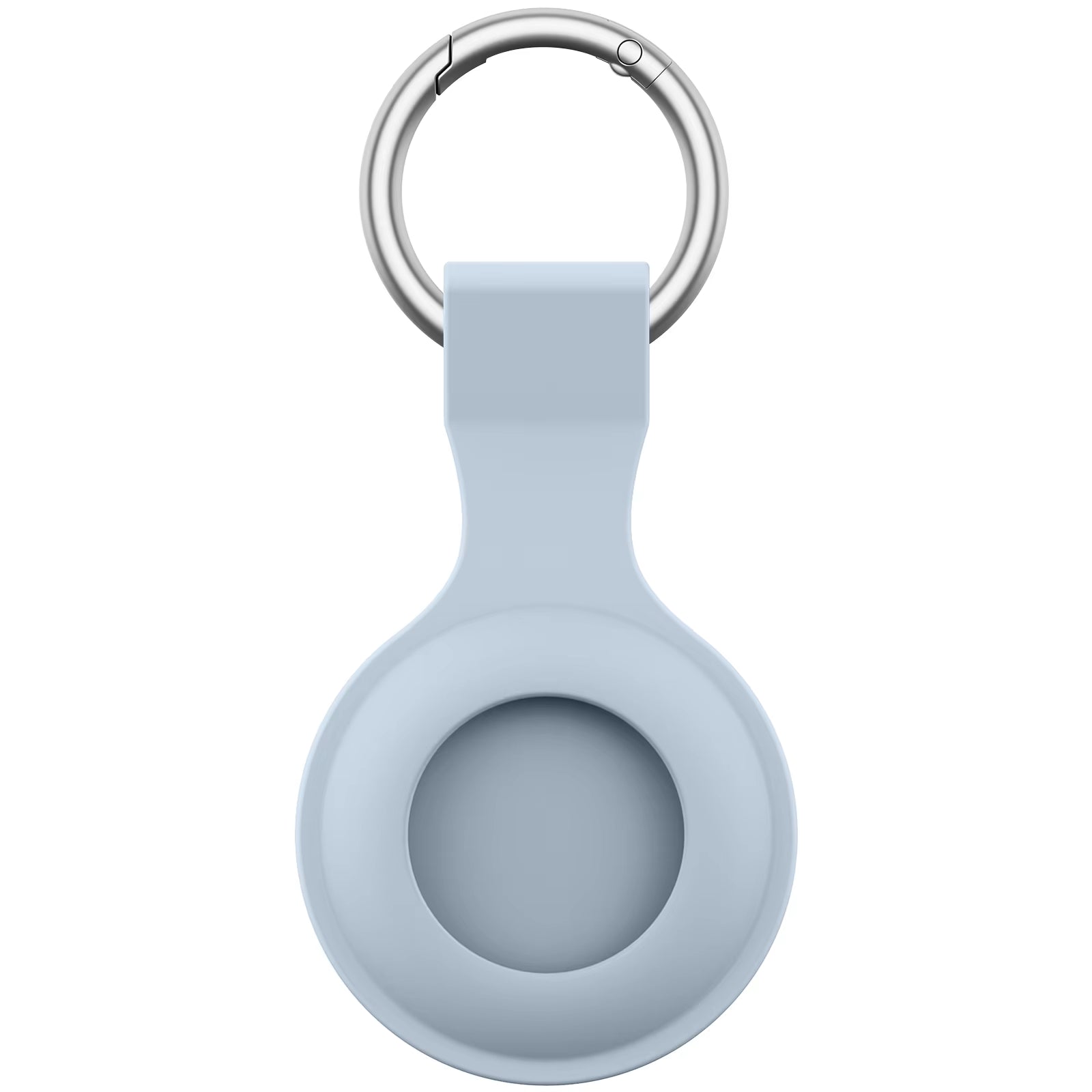 Silicone Case for Apple Airtags Cover Protective Shell Tracker Accessories Anti-Scratch Sleeve Keychain for Apple Air Tag Case