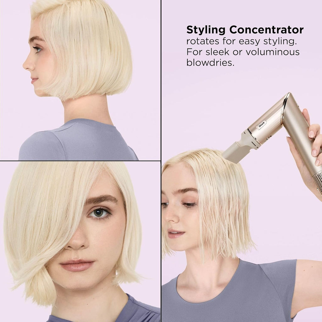 Flexstyle Multistyler Air Styler & Hair Dryer with Auto-Wrap Curlers, Concentrator & Oval Brush Tool, No Heat Damage
