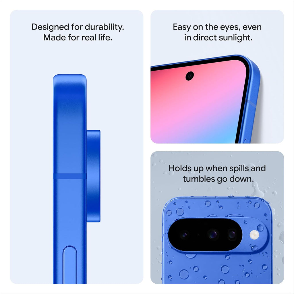 Pixel 10 - Unlocked Android Smartphone with Gemini, Advanced Triple Rear Camera, 24+ Hour Battery and 6.3" Actua Display - Obsidian, 128GB