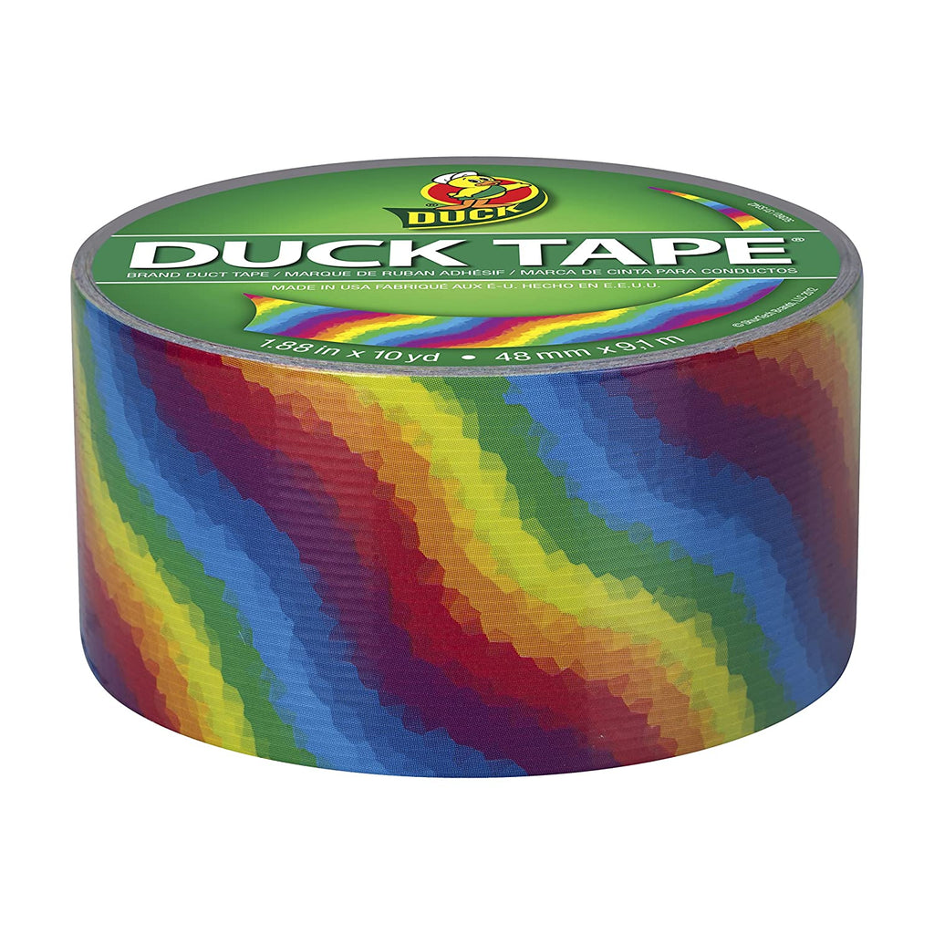 Tape Pattern Colours Rainbow. Repair, Arts & Crafts, DIY, Crafts, Gift Wrapping, Decorative, Scrapbook, Scrapbooking, Bullet Journal, Planner, Party, Festivals, Decoration - 48Mm X 9.1M