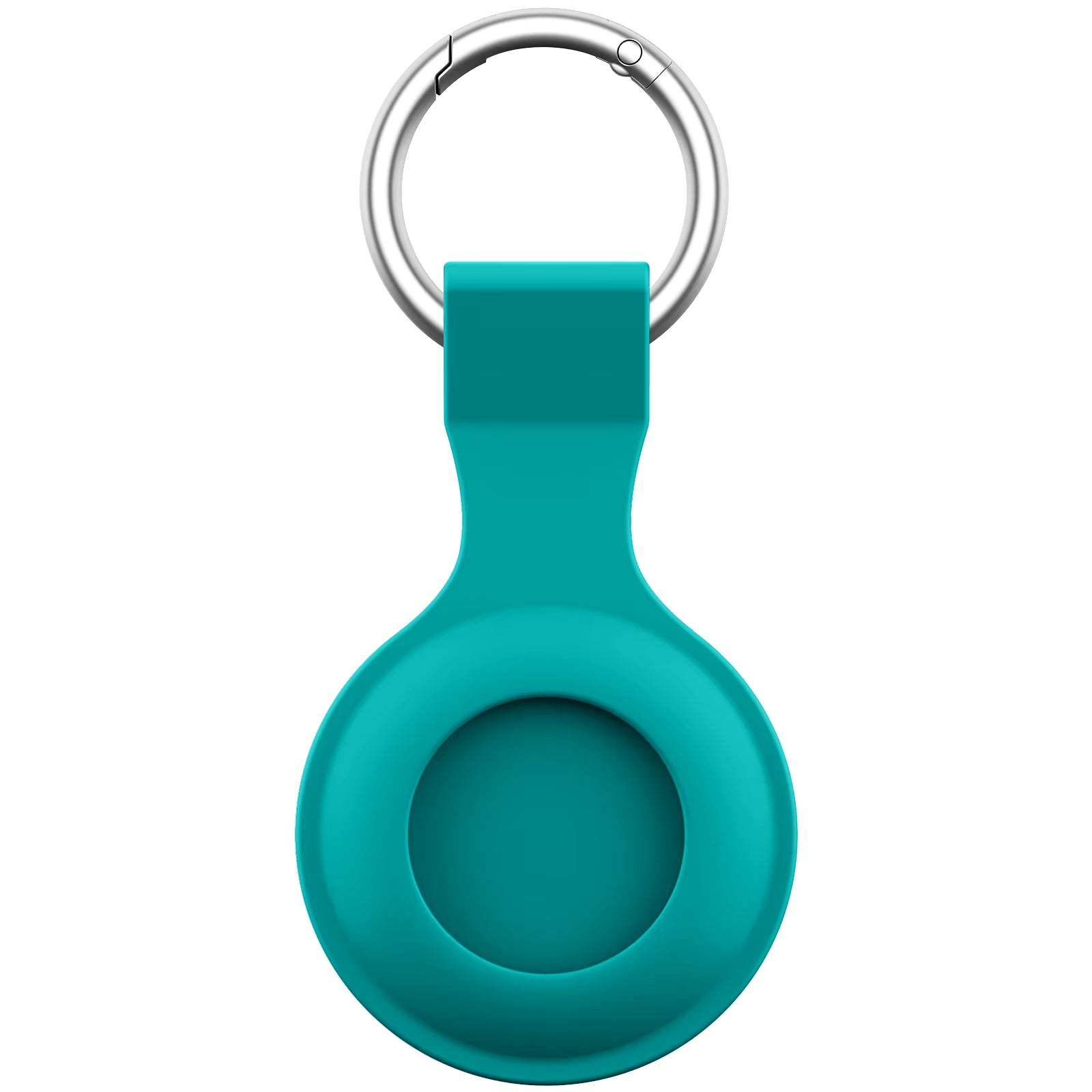 Silicone Case for Apple Airtags Cover Protective Shell Tracker Accessories Anti-Scratch Sleeve Keychain for Apple Air Tag Case