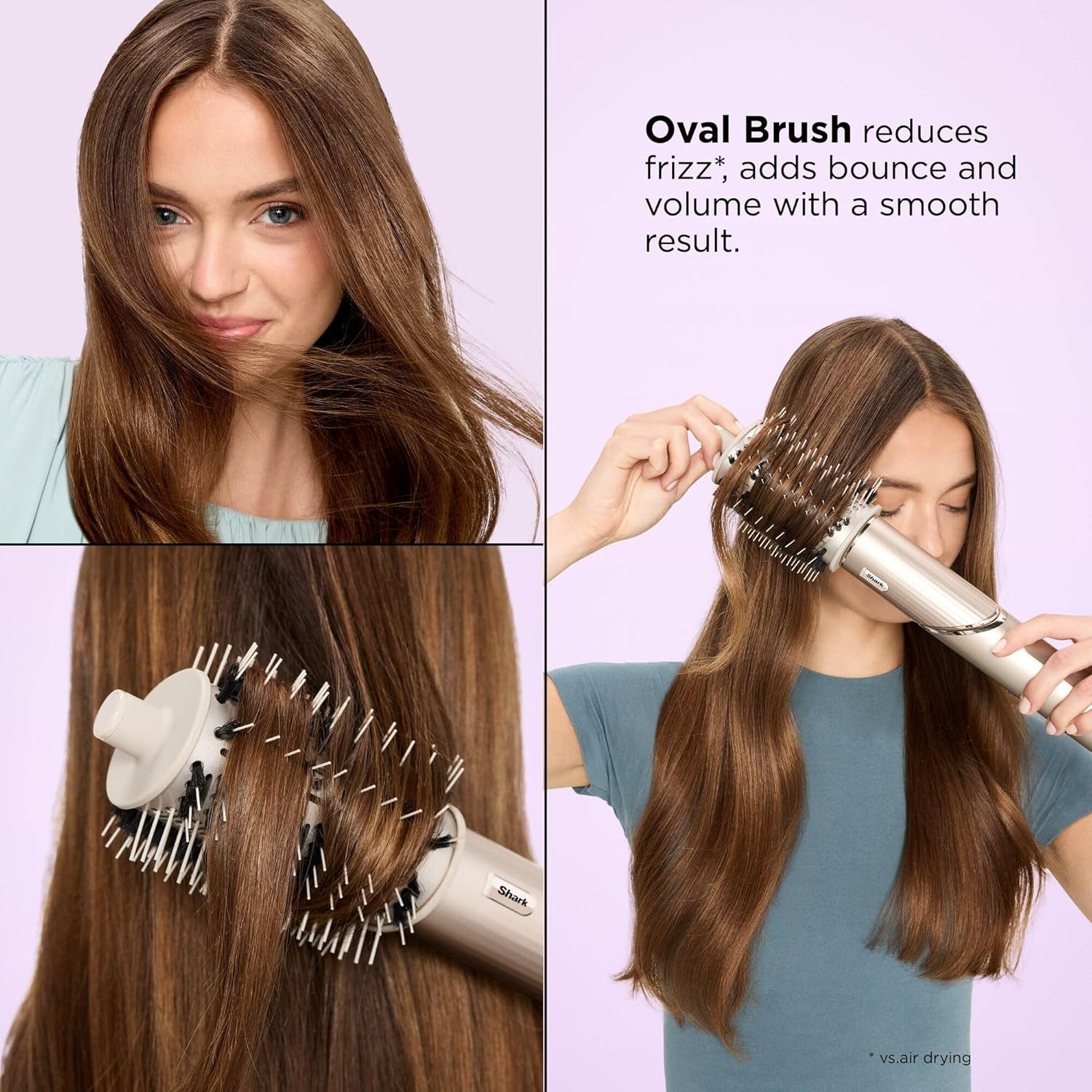 Flexstyle Multistyler Air Styler & Hair Dryer with Auto-Wrap Curlers, Concentrator & Oval Brush Tool, No Heat Damage