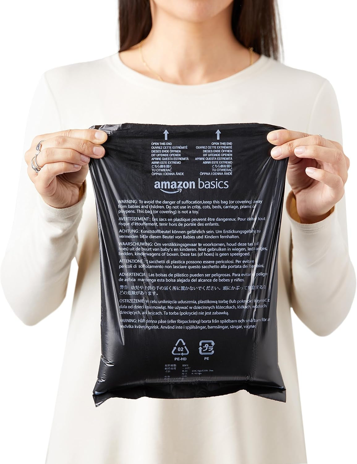 Dog Poop/Waste Bags with Dispenser and Leash Clip, Unscented, 300 Bags (20 Packs of 15 Bags)