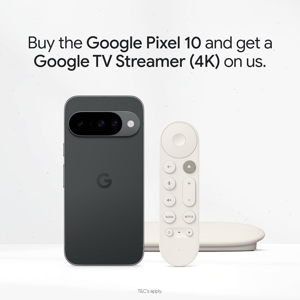 Pixel 10 - Unlocked Android Smartphone with Gemini, Advanced Triple Rear Camera, 24+ Hour Battery and 6.3" Actua Display - Obsidian, 128GB