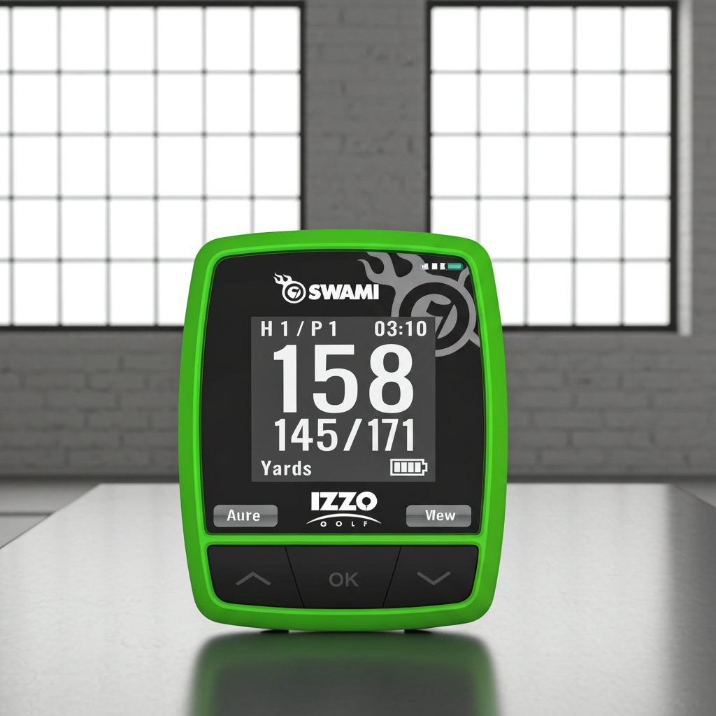 A44194 SWAMI KISS GOLF GPS - LIME