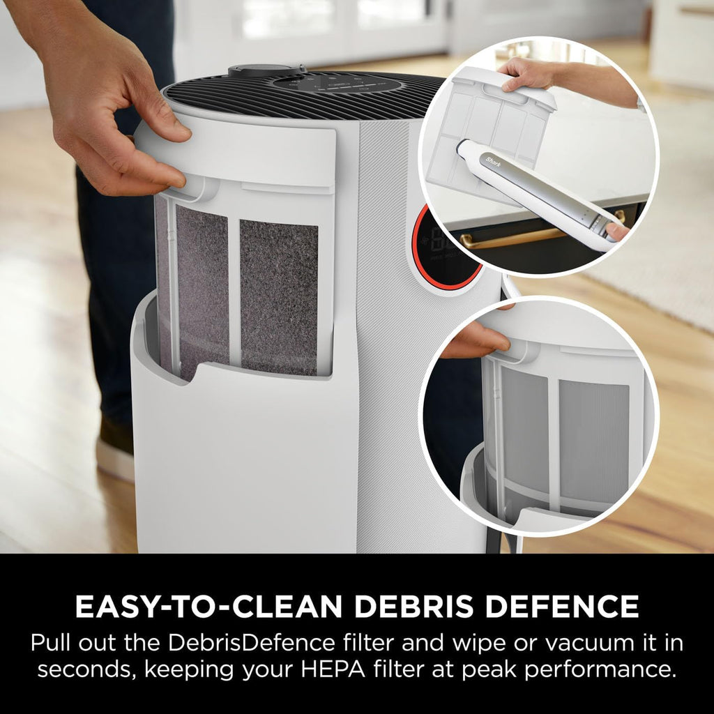 Neverchange5 Air Purifier for Home, Bedroom, Room Coverage 60Sqm, 5-Year HEPA Filter Traps 99.97% of Allergens Including Dust, Pollen, Pet Dander, Auto Mode, Quiet, LED Display, White HP150UK