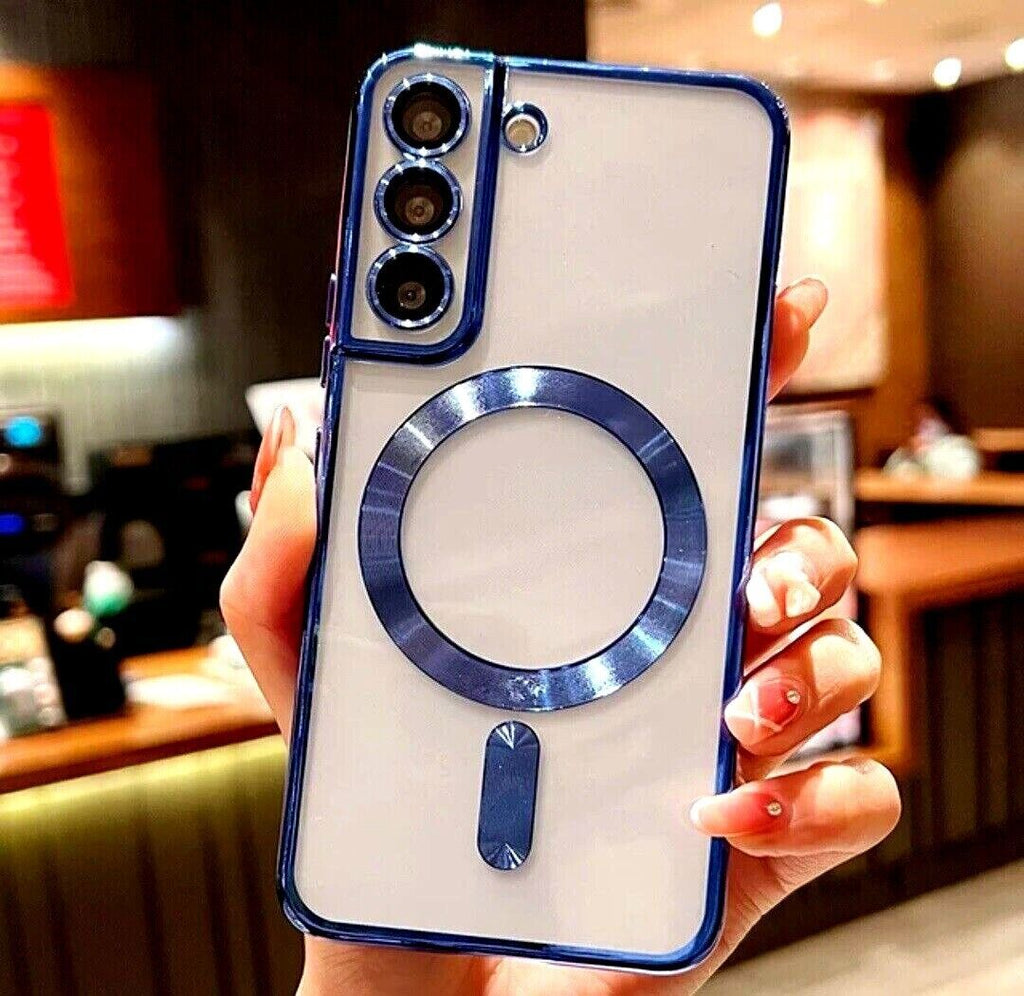 Clear Magsafe Case for Samsung S25 Ultra S26 S23 S24 Ultra A55 A35 S25 FE Cover