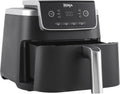 Air Fryer PRO 4.7L, Single Drawer, 4-In-1, Air Fry, Roast, Reheat, Dehydrate, Cooks 1-2 Portions, Digital, Cook from Frozen, Non-Stick Drawer & Crisper Basket, 2000W, Black AF140UKBRN
