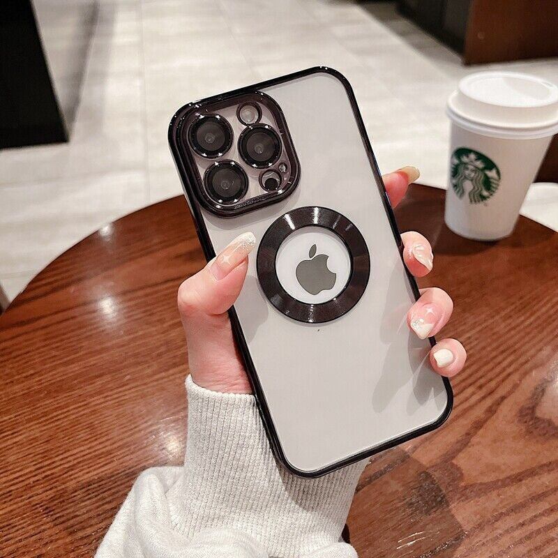 Black Silicone Shockproof Magnetic Case Lens Cover for Apple Iphone 11 Pro Max