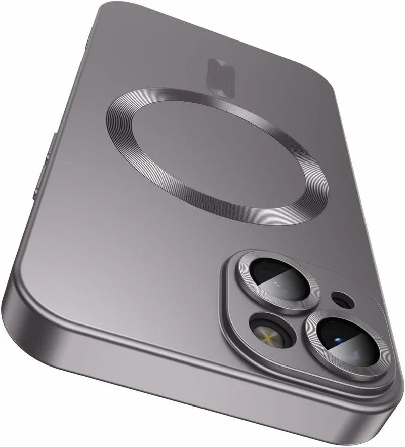 Magsafe Case for Iphone 17 Pro Max 16 Pro Max 17E 15 plus 14 13 12 SE Lens Glass