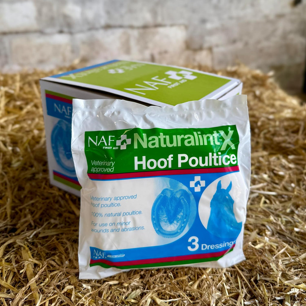 Naturalintx Hoof Poultice – Single Use Dressing for Horses – Supports Abscess Recovery, Inflammation & Hoof Injury Care – Can Be Used Wet or Dry