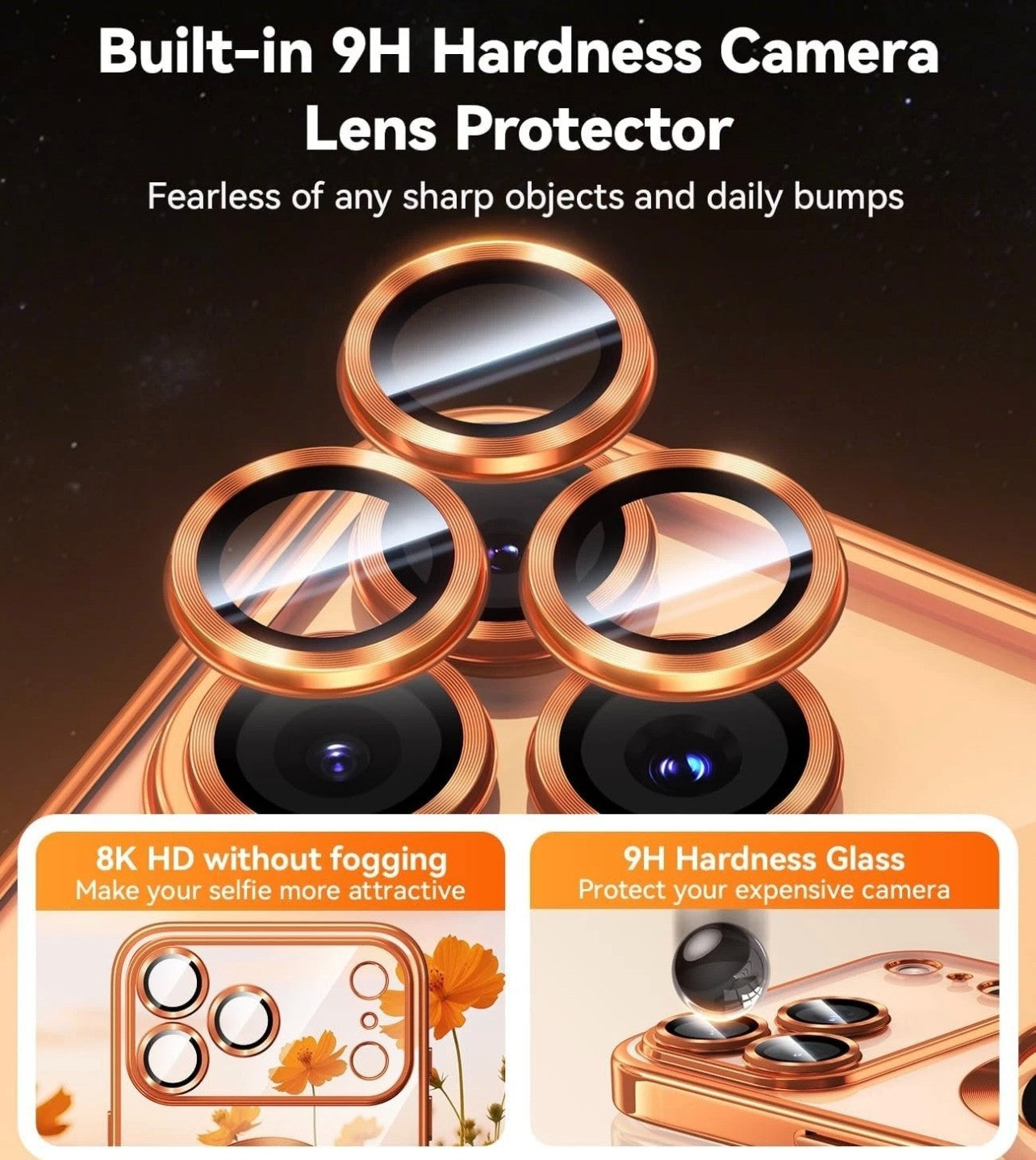 Magsafe with Lens Glass Case for Iphone 17 Pro Max 16Pro 17E 15 14 13 12 SE 2022