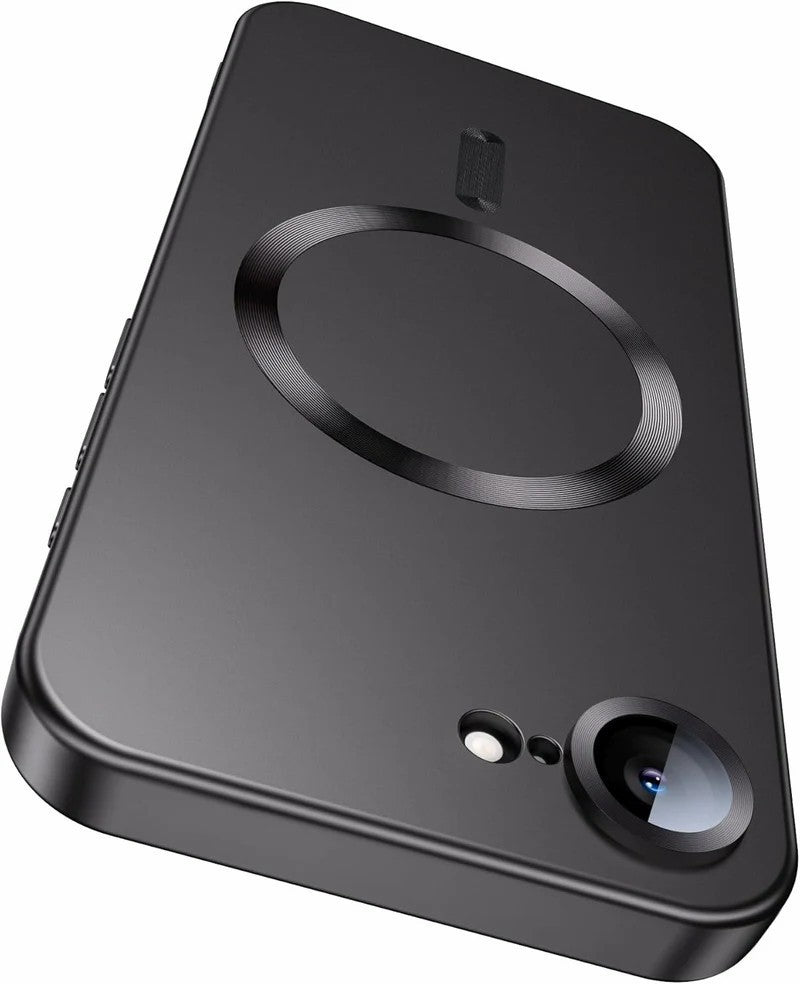 Magsafe Case for Iphone 17 Pro Max 16 Pro Max 17E 15 plus 14 13 12 SE Lens Glass