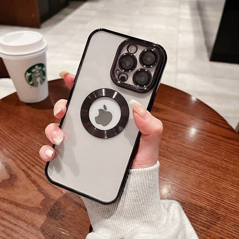 Black Silicone Shockproof Magnetic Case Lens Cover for Apple Iphone 11 Pro Max